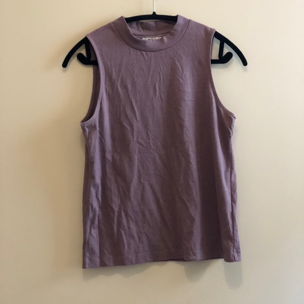 Madewell mock-neck tank